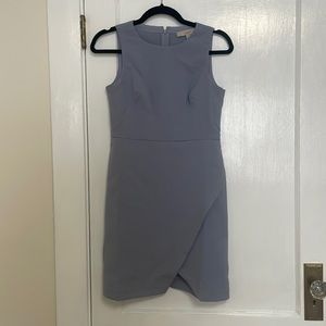 Loft Lavender Petite Shift Dress with Slit